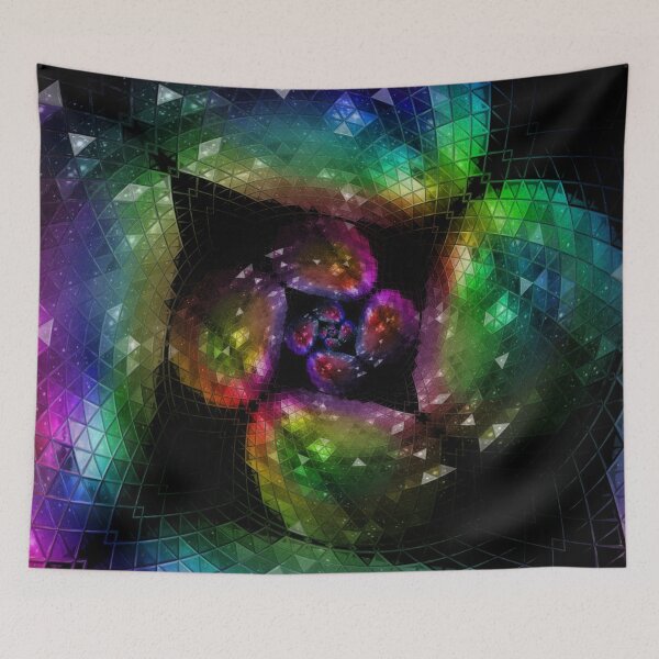 Item preview, Rainbow Mosaic Tiles Geometric designed and sold by geodeart.