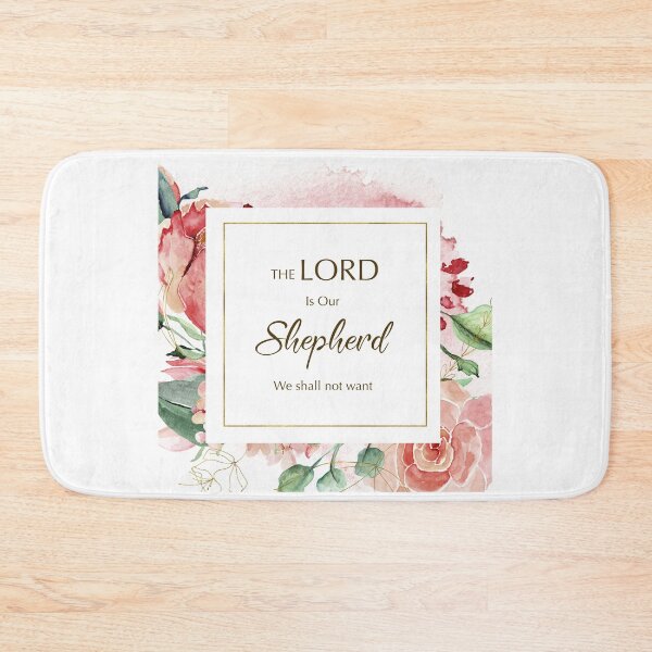 Item preview, The LORD is our shepherd Psalm 23  designed and sold by kellyfaithart.