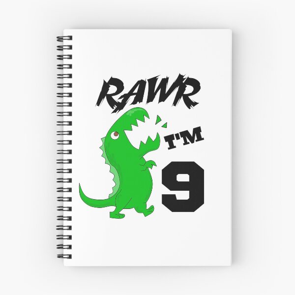 Item preview, Rawr I'm Nine T-Rex  designed and sold by Gift For You.