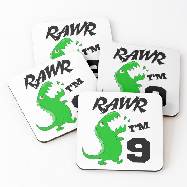 Item preview, Rawr I'm Nine T-Rex  designed and sold by Gift For You.