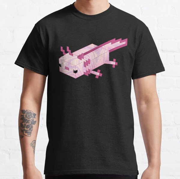 Minecraft Axolotl Marble Classic T-Shirt