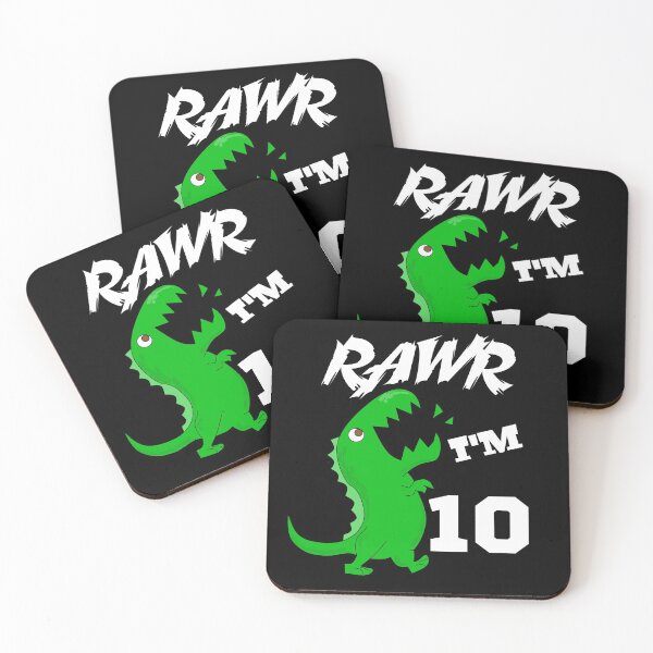 Item preview, Rawr I'm Ten T-Rex  designed and sold by Gift For You.