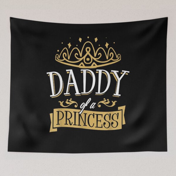 Item preview, Mens Daddy Of A Princess Crown Cute Fathers Day From Daughter Gift  designed and sold by mchargue12.