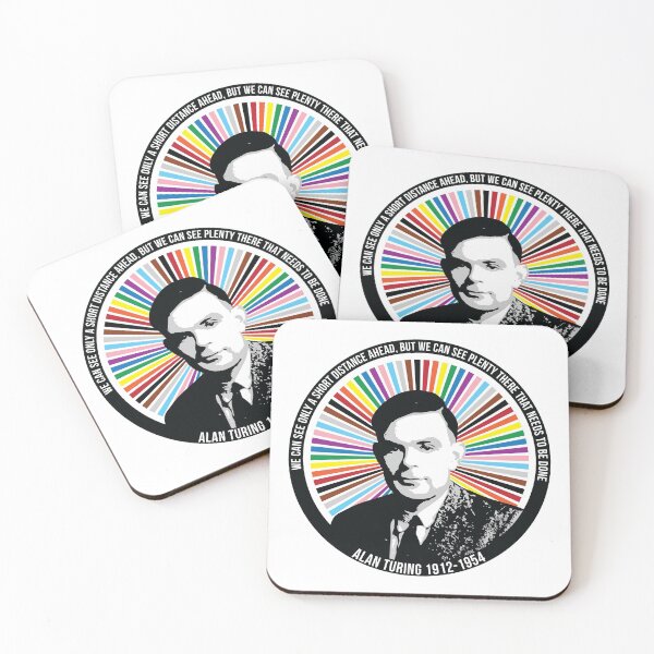 Item preview, Alan Turing [Queer Icon] designed and sold by lazarusheart.