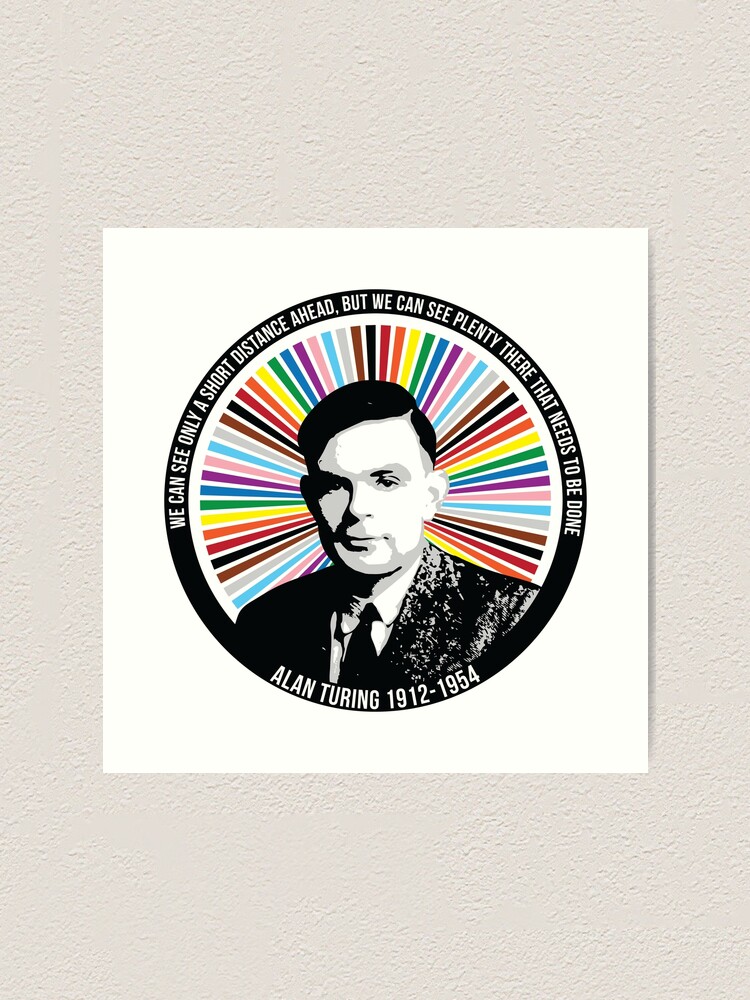 Queer Portraits in History - Alan Turing