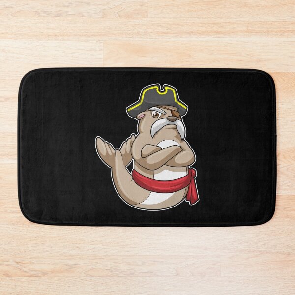 Item preview, Seal as Pirate with Pirate hat designed and sold by Snabdesign84.