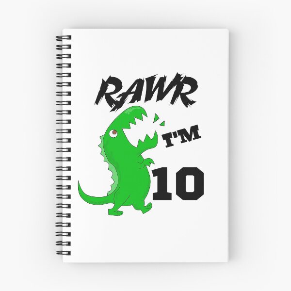 Item preview, Rawr I'm Ten T-Rex  designed and sold by Gift For You.