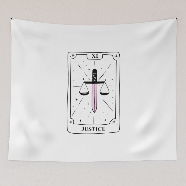 Item preview, The Justice. Tarot Card. designed and sold by AlfaEcho.