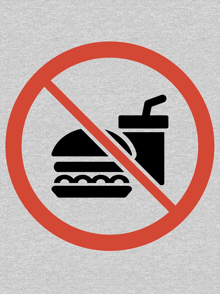 Thumbnail 7 of 7, Classic T-Shirt, No Food or Drink designed and sold by Claudiocmb.