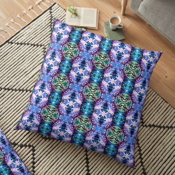 Bohemian Motif 1 Floor Pillow