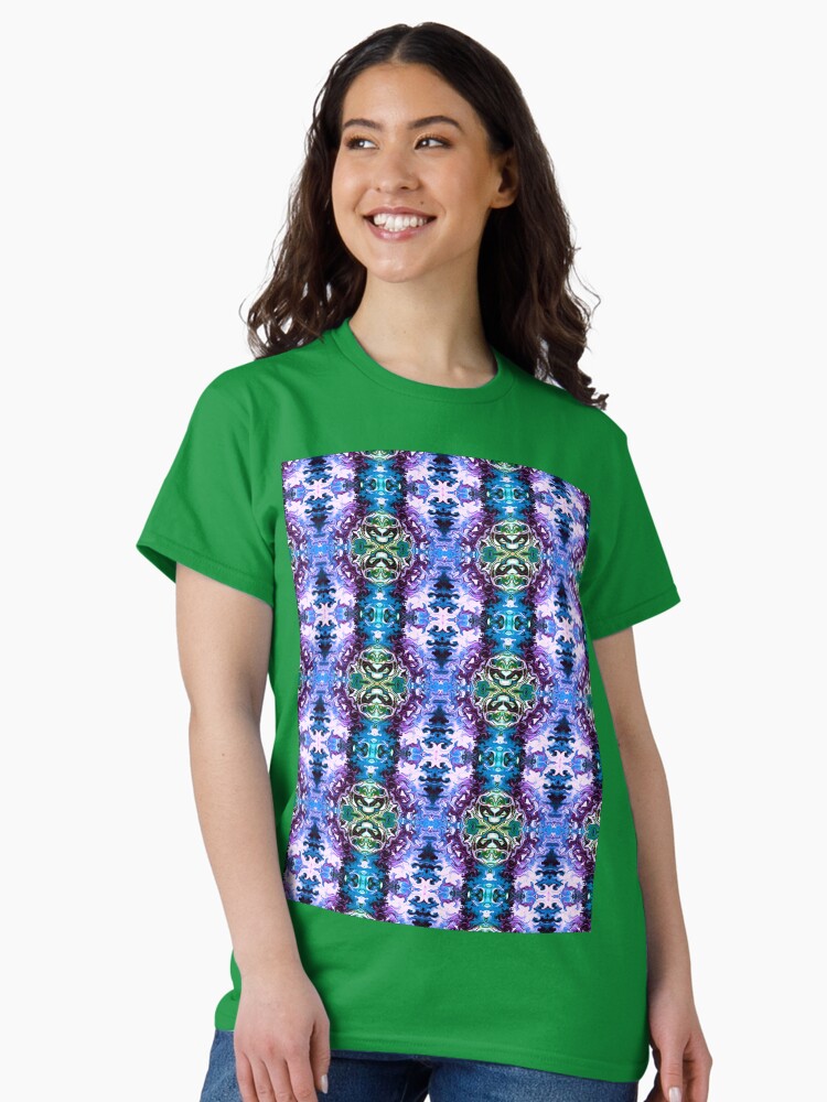 Thumbnail 1 of 7, Classic T-Shirt, Bohemian Motif 1 designed and sold by vkdezine.