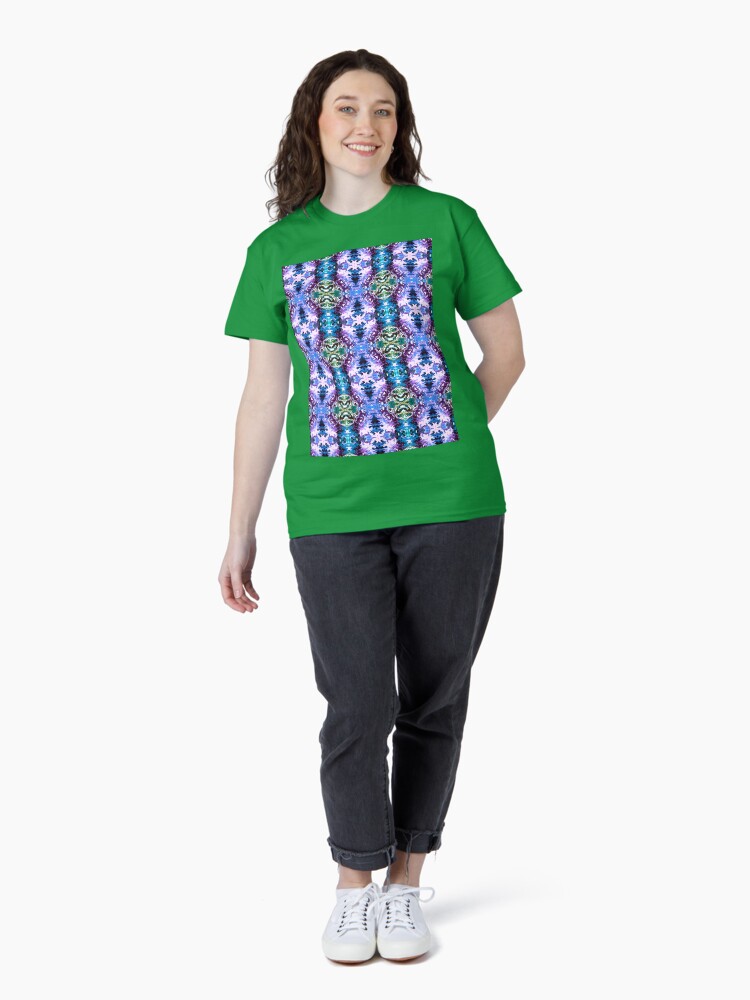 Thumbnail 4 of 7, Classic T-Shirt, Bohemian Motif 1 designed and sold by vkdezine.