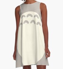 Totoro Belly A-Line Dress