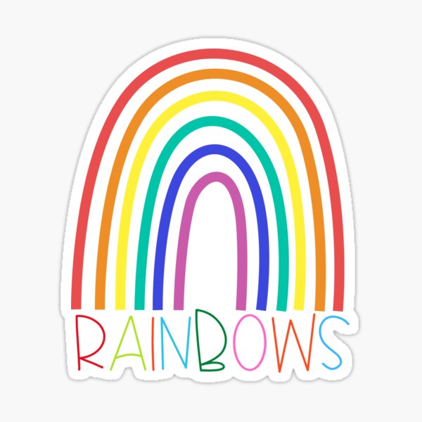 RAINBOWS Sticker