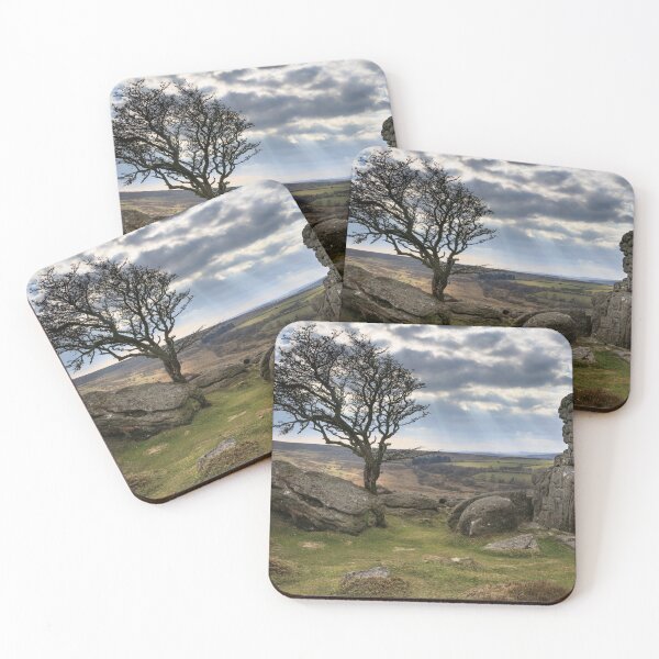 Item preview, Shafts of light (Emsworthy Rock, Saddle Tor) designed and sold by bitm2007.