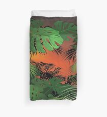 Tropical Glow Duvet Cover