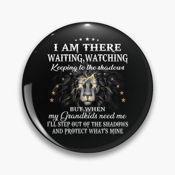 Artikelvorschau, I Am There Waiting Waiting Keeping To The Shadows Best Gift entworfen und verkauft von mchargue12.