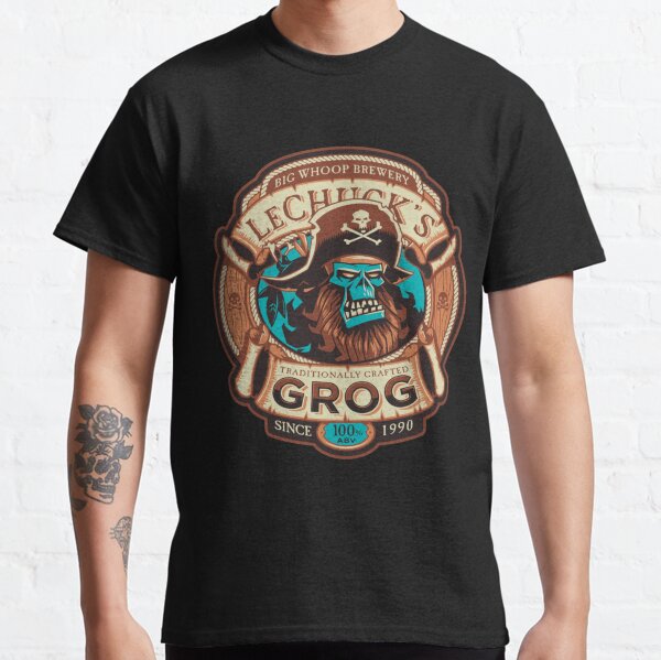 LeChuck's Grog - Craft Beer - Monkey Island - Vintage Videospiel | Geschenk Classic T-Shirt