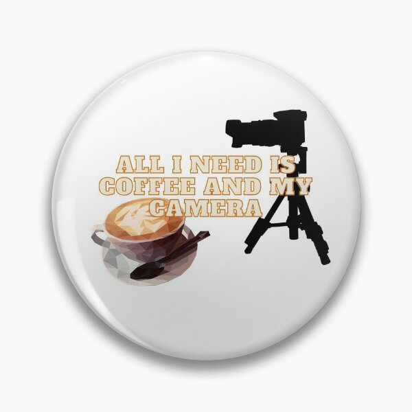 Item preview, All I need is my coffee and camera  designed and sold by MANCREAT.