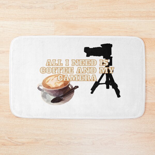 Item preview, All I need is my coffee and camera  designed and sold by MANCREAT.