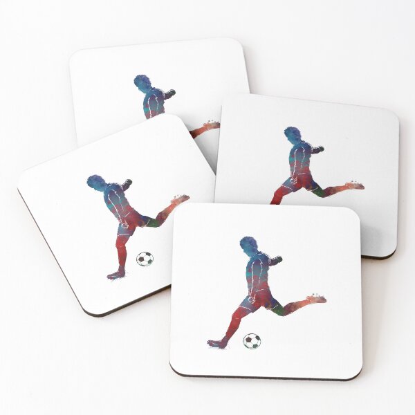 Item preview, Football player sport art #football #soccer designed and sold by JBJart.