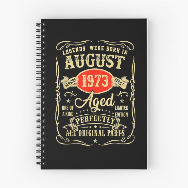 Item preview, Legends Were Born In August 1973 48th Birthday Gifts  designed and sold by mchargue12.