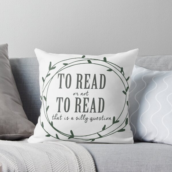 Item preview, To read or not to read (green) designed and sold by trishajennreads.