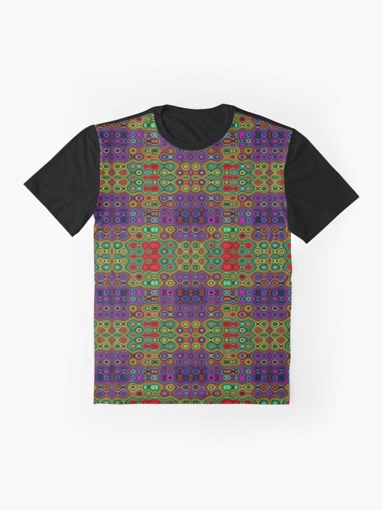 Alternate view of African Motif Graphic T-Shirt