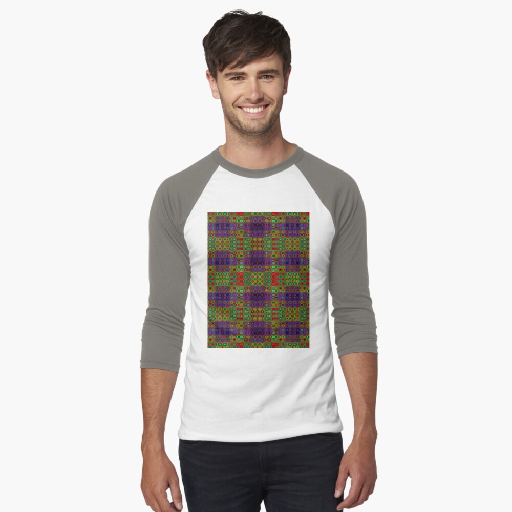 Item preview, Baseball ¾ Sleeve T-Shirt designed and sold by vkdezine.