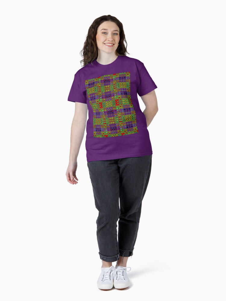 Thumbnail 4 of 7, Classic T-Shirt, African Motif designed and sold by vkdezine.