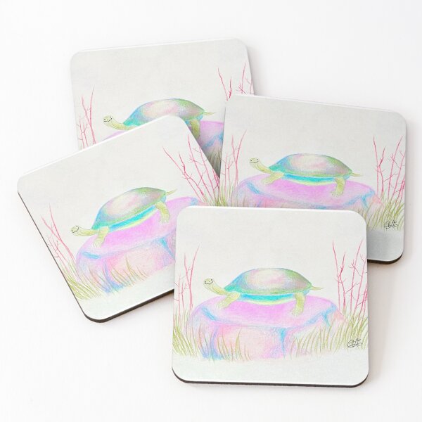 Item preview, Holographic Turtle designed and sold by acolemanartwork.