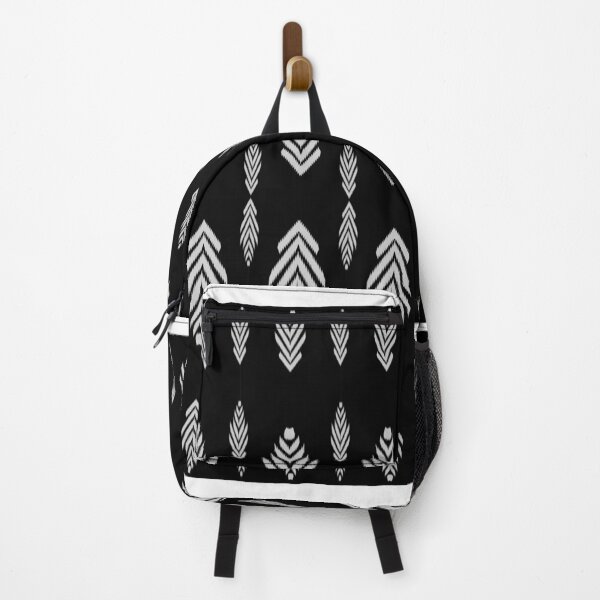 Item preview, Black and white, bohemian fabric pattern , design cloth of indian style. Tribal design of fabric. Woven pattern fabric design, ikat textile pattern designed and sold by WP-7824.