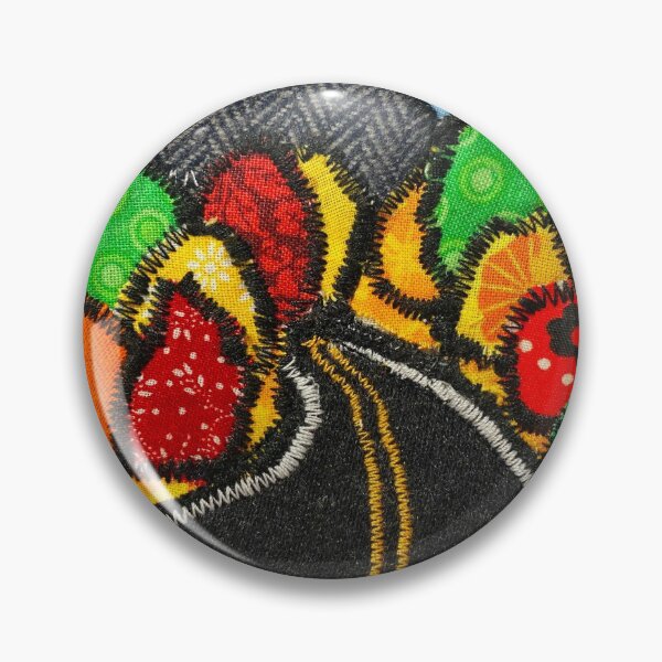 Item preview, On the Road (Micro Quilt Series 6”x4” quilted fabric & clothing) designed and sold by SAMGordonART.