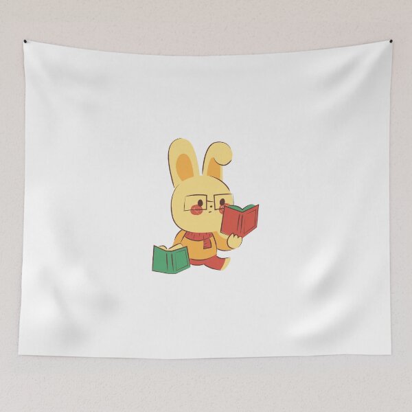 Item preview, Rabbit Reading designed and sold by kianimal.