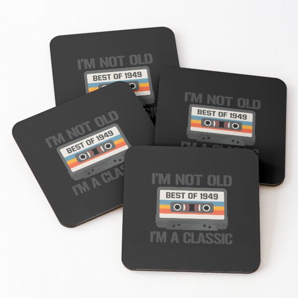 Item preview, Vintage Cassette I'M Not Old I'M A Classic 1949 71Th Gift designed and sold by learkemili.