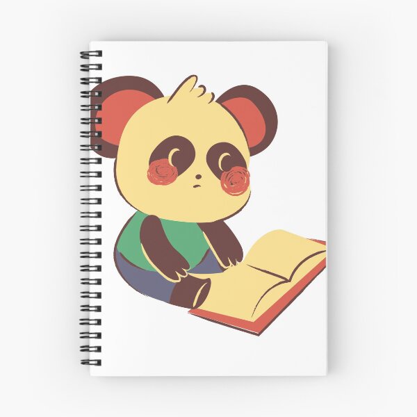 Item preview, Panda Reading Book designed and sold by kianimal.