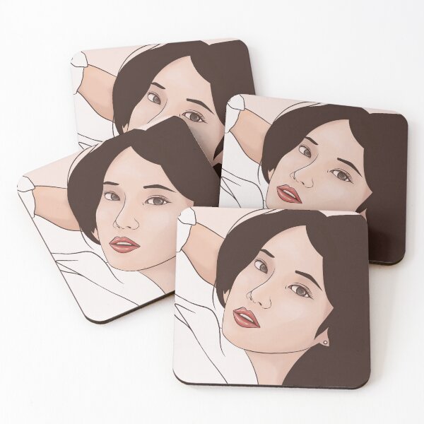 Item preview, IU - Lee Ji-eun (이지은) KPop Illustration designed and sold by dazmoshop.