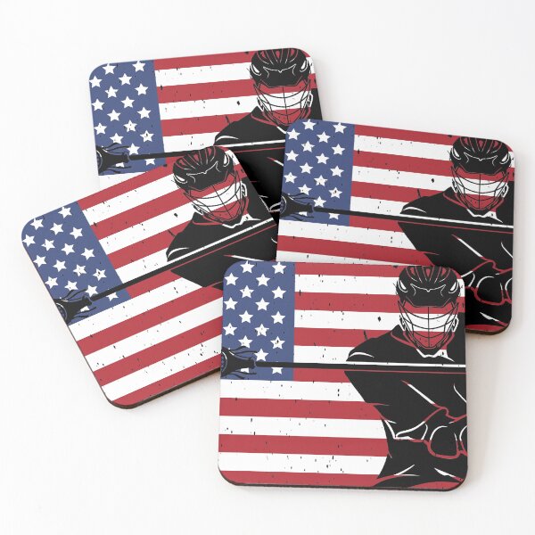Item preview, Lacrosse American Flag Lax 4th of july designed and sold by MoohAs.