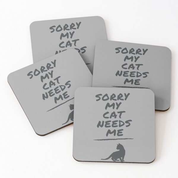 Item preview, Sorry My Cat Needs Me designed and sold by ShowMePride.