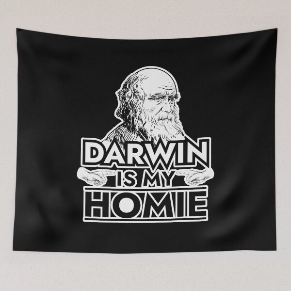 Item preview, Charles Darwin is My Homie Evolution  designed and sold by The Junto Shop.
