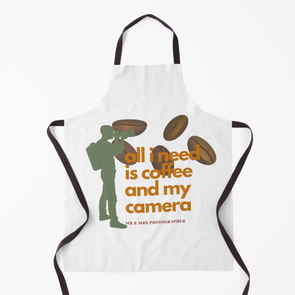 Item preview, All I need is my coffee and camera Mr & Mrs Photographer designed and sold by MANCREAT.