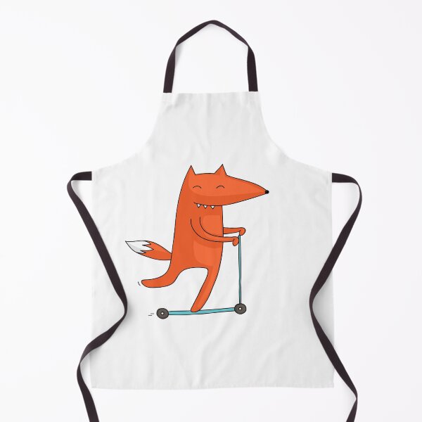Item preview, Funny fox riding a push scooter designed and sold by zsooofija.