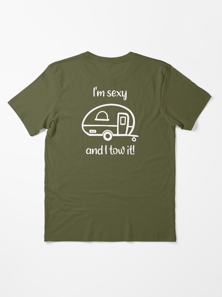  Im Sexy and I Tow It Funny Boating Shirts - Boat Owner T-Shirt  : Clothing, Shoes & Jewelry