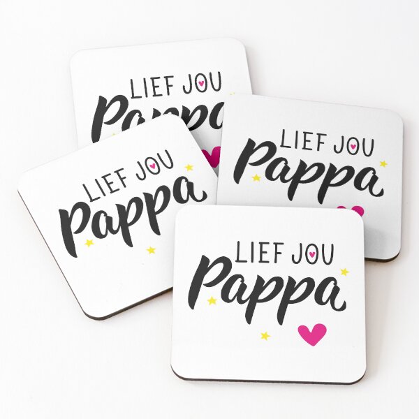 Item preview, Lief jou Pappa. Love your dad - Afrikaans text. lettering.  designed and sold by pidzam4e.