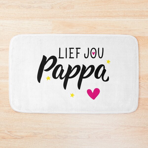 Item preview, Lief jou Pappa. Love your dad - Afrikaans text. lettering.  designed and sold by pidzam4e.
