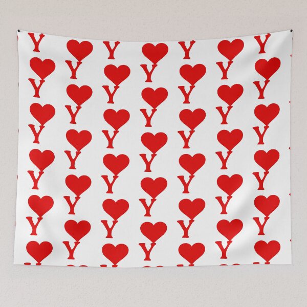 Item preview, Heart with letter initial Y || Heart over designed and sold by ronaldsonou.
