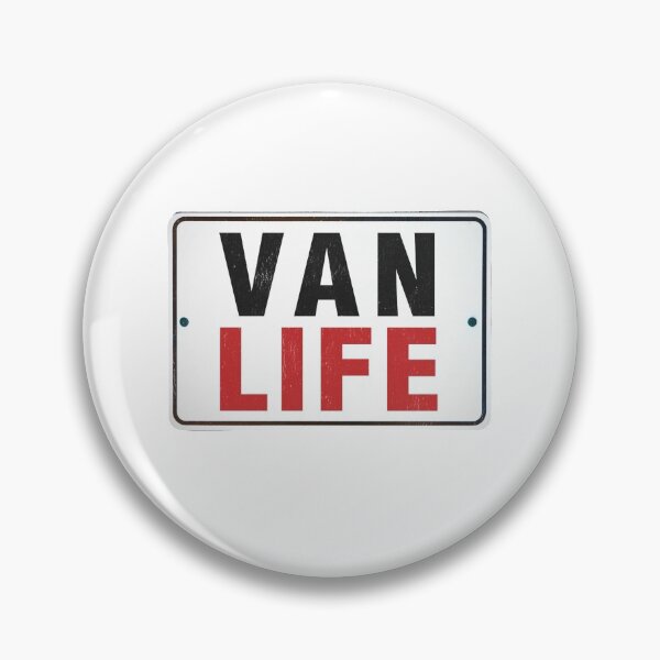 Item preview, Van life simple text design designed and sold by SimplePlain.