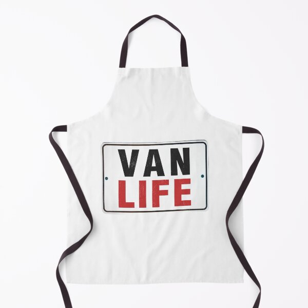 Item preview, Van life simple text design designed and sold by SimplePlain.