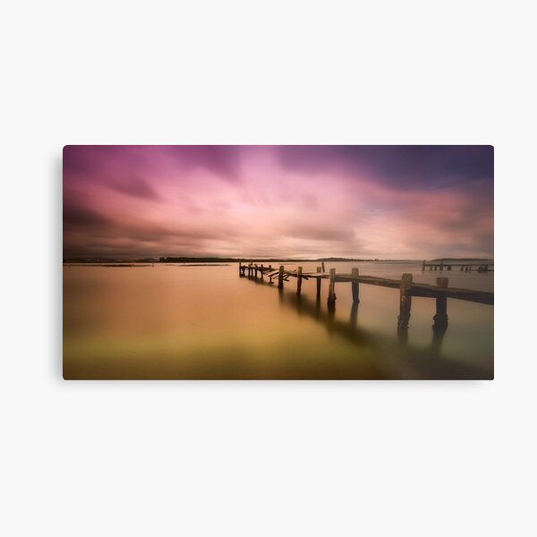 Old jetty 01 Metal Print