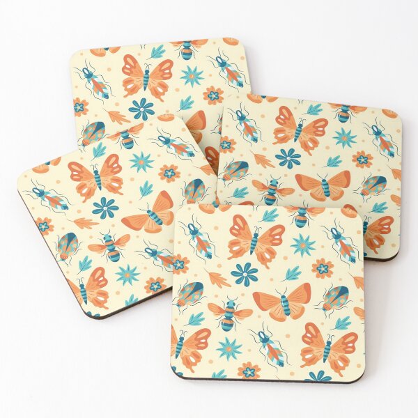 Item preview, Bugs, Butterflies and Flowers designed and sold by pugmom4.